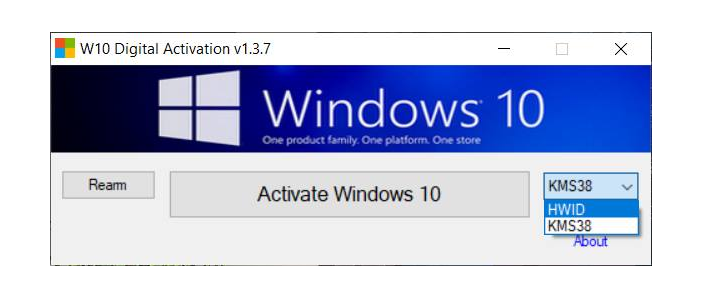 digital license windows 10 activator
